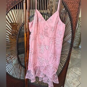 Pink Mini Dress never worn